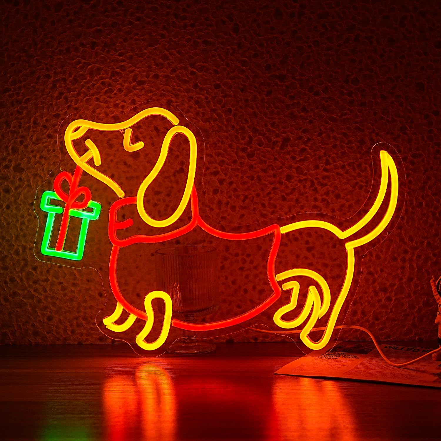 Lighting Decoration Ideas For Home - USB Dimmable Dachshund Neon Sign LED