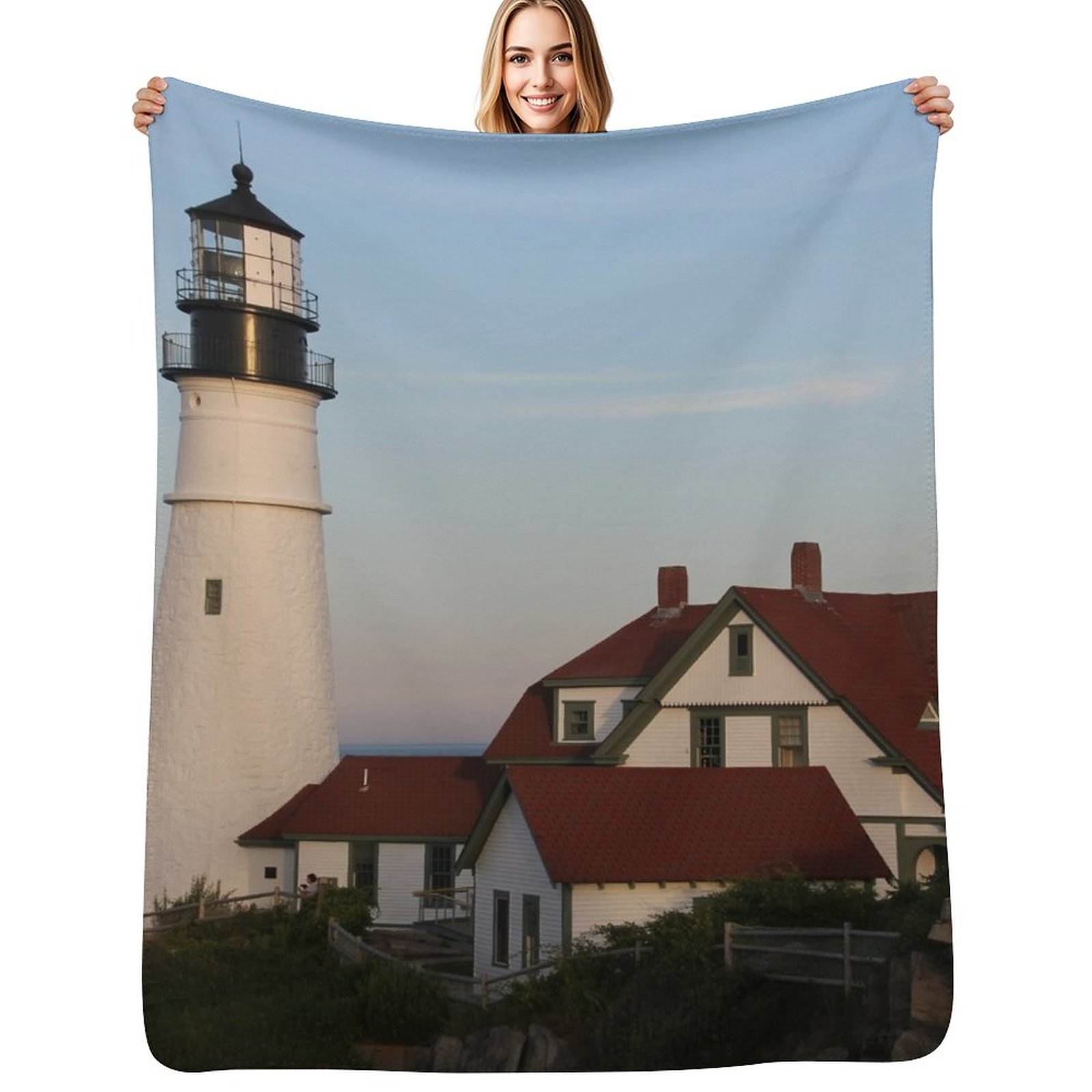 Lighting Decoration Ideas For Home - Portland Head Light Throw Blanket Luxury