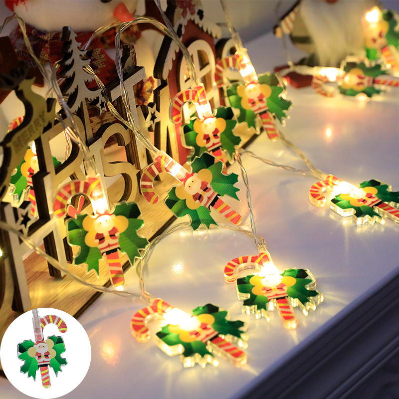 Elements Lighting Decor - Battery Powered LED Light String Outdoor
