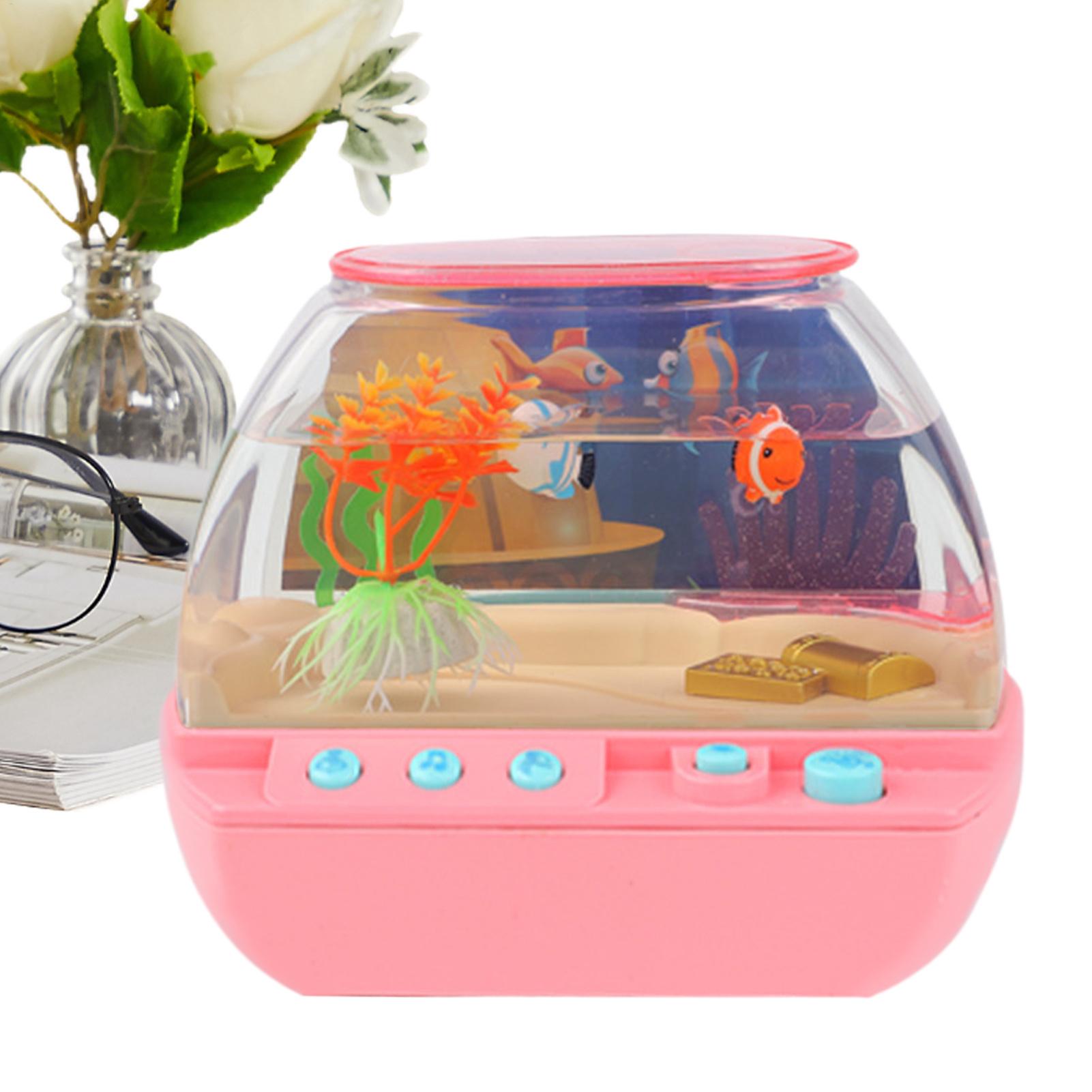 Lightings Decoration - Toy Fish Tank Home Decoration With