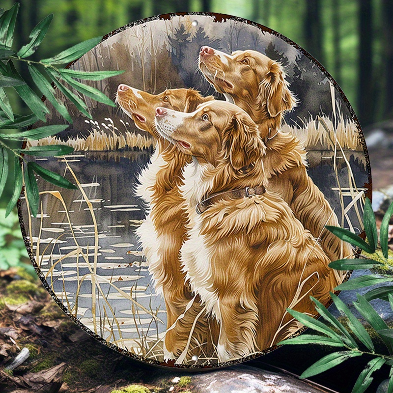 Nova Decor & Lighting Juletrelys - Nova Scotia Duck Tolling Retrievers -