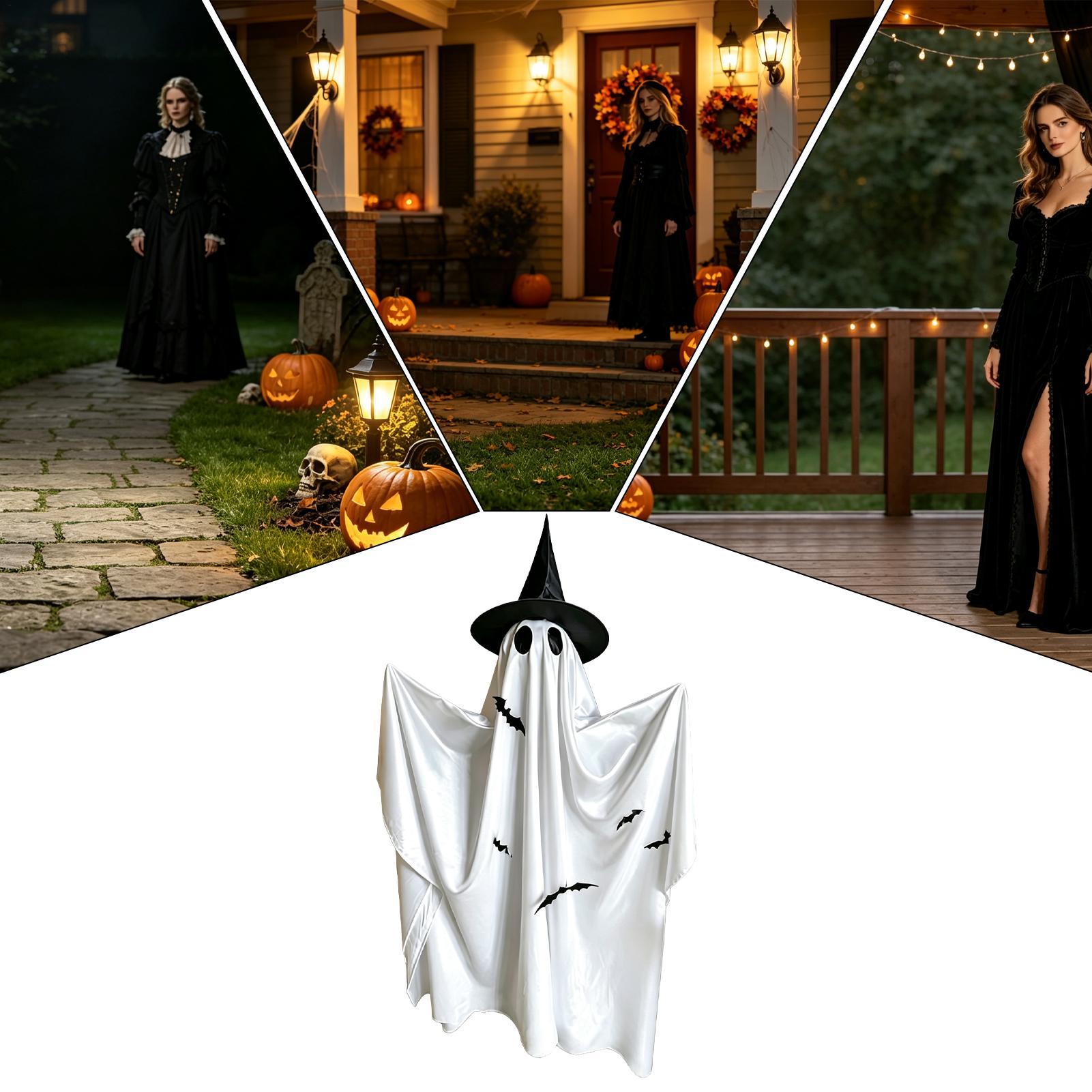 Home Decor Lighting Tricks - Halloween Ghost Decor 59in Spooky String