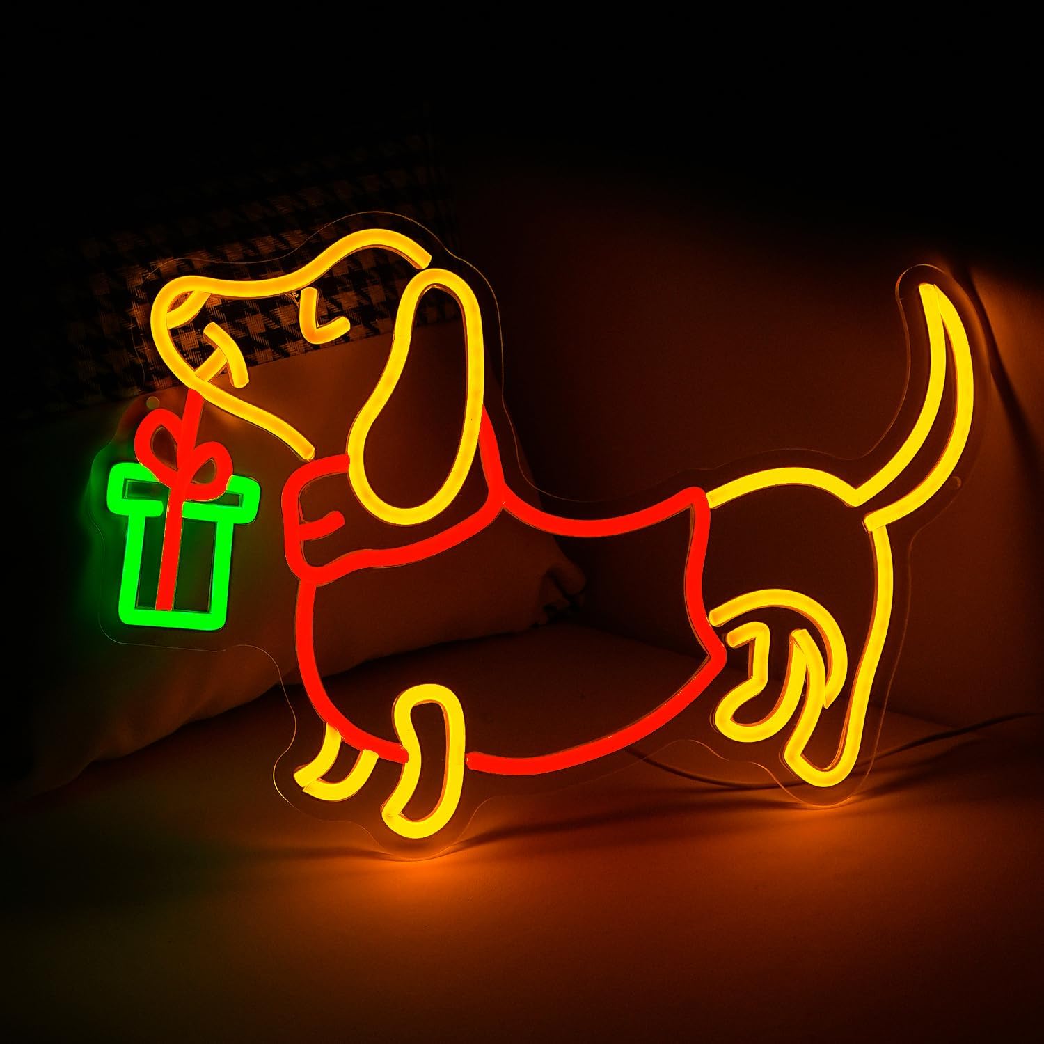 USB Dimmable Dachshund Neon Si - Lighting Decoration Ideas For Home ulasan dan harga