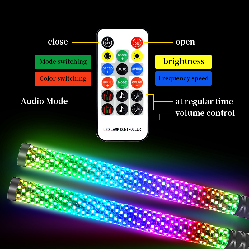2FT RGB Flagpole Light LED Whi - Decor Kart Lighting ulasan dan harga