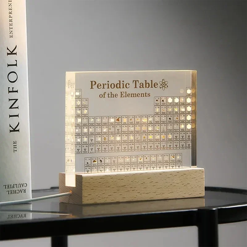 Mendeleev Periodic Table Acryl - Elements Lighting Decor ulasan dan harga