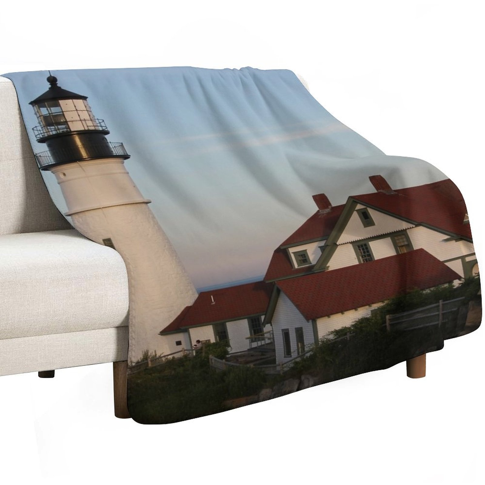 Portland Head Light Throw Blan - Lighting Decoration Ideas For Home ulasan dan harga