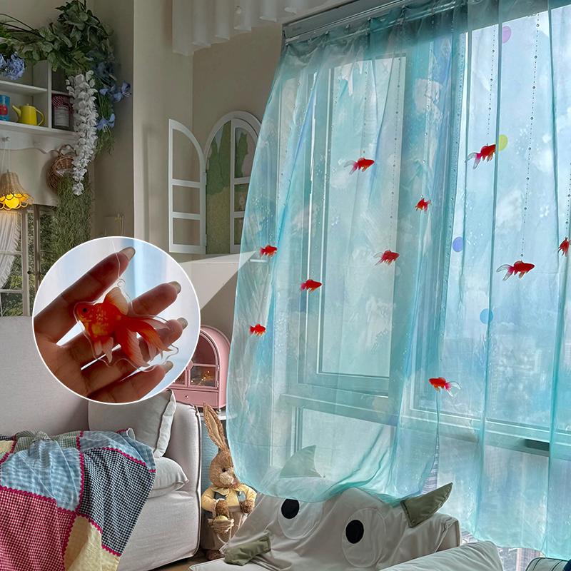 Light Blue Solid Sheer Voile W - Lighting Decor Ideas ulasan dan harga
