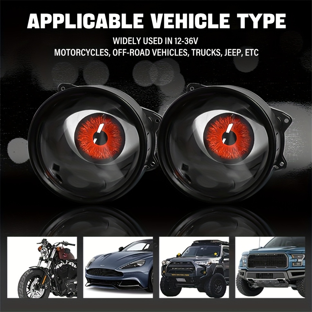  6-Mode Led Dynamic Devil Eye - Decor Lighting & Decor Fires ulasan dan harga