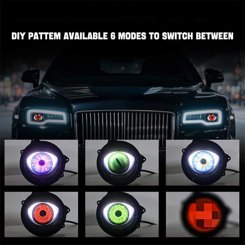  6-Mode Led Dynamic Devil Eye - Decor Lighting & Decor Fires ulasan dan harga