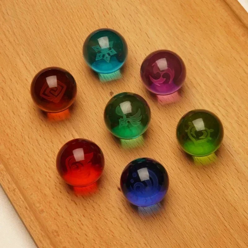 Game Genshin Impact Crystal Ba - Elements Lighting Decor ulasan dan harga