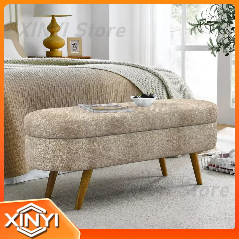 Modern Upholstered Storage Ben - Muji Home Storage ulasan dan harga