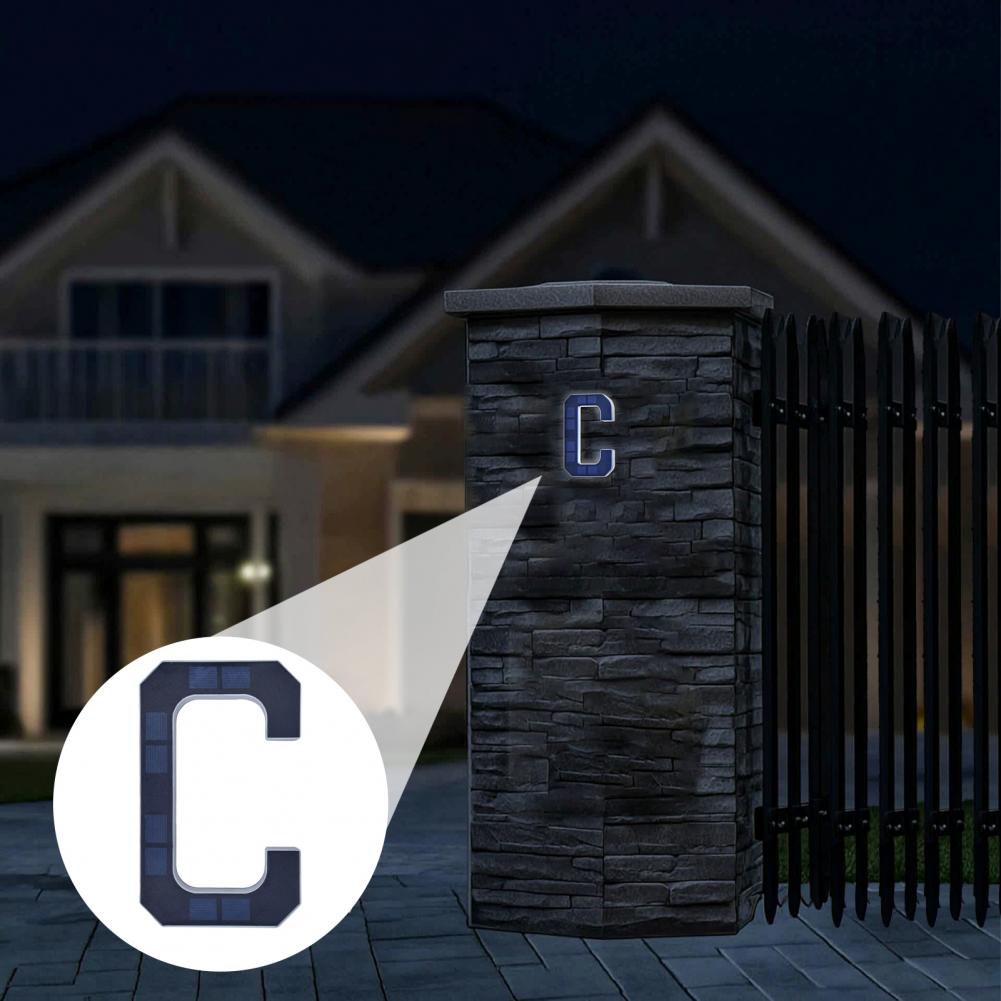 Solar Address Number Sign, LED - Lighting Decor House ulasan dan harga