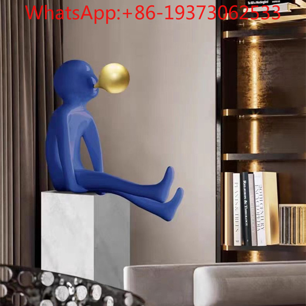 Entrance Figure Blowing Bubble - Lightings Decoration ulasan dan harga