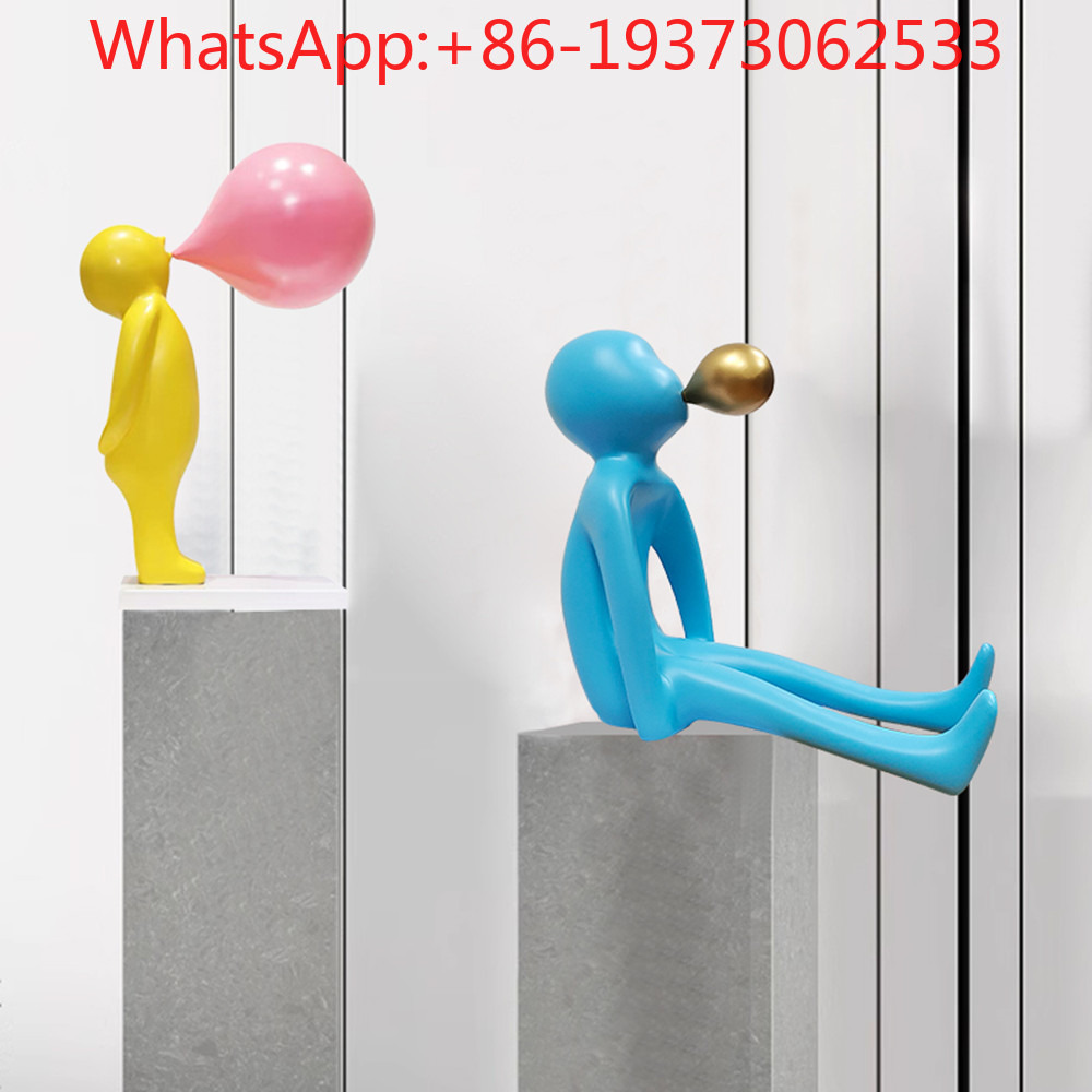 Entrance Figure Blowing Bubble - Lightings Decoration ulasan dan harga