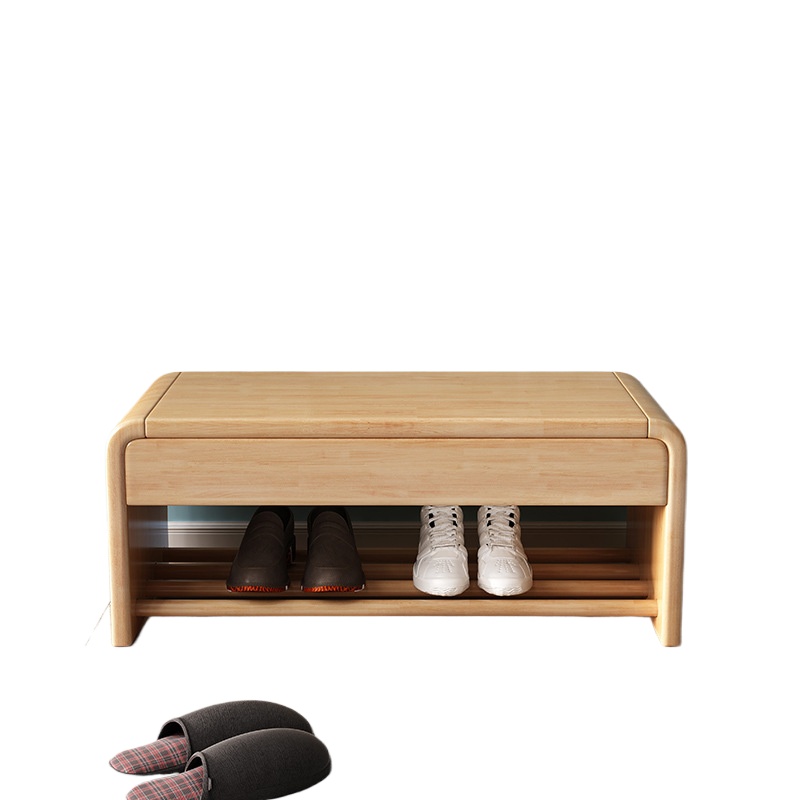 Shoe Bench for Home Entryway W - Muji Home Storage ulasan dan harga