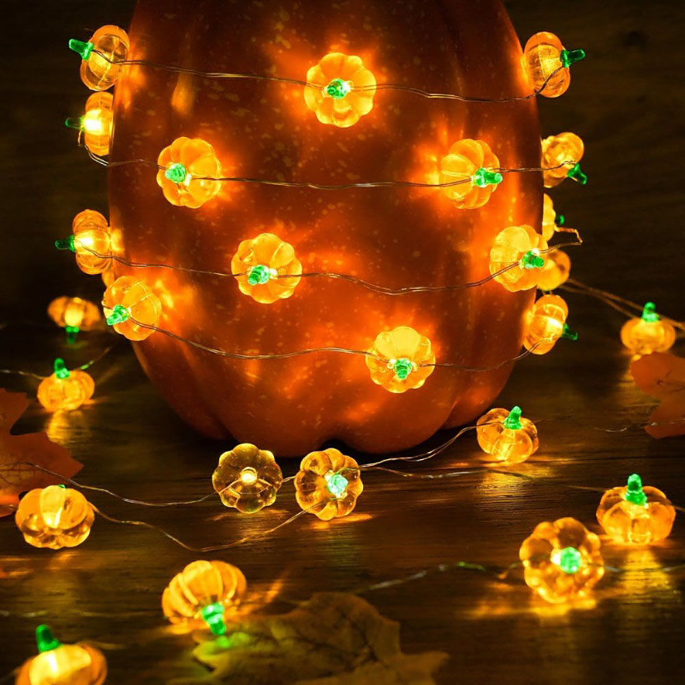 Halloween Pumpkin Light String - Home Decor Lighting Tricks ulasan dan harga