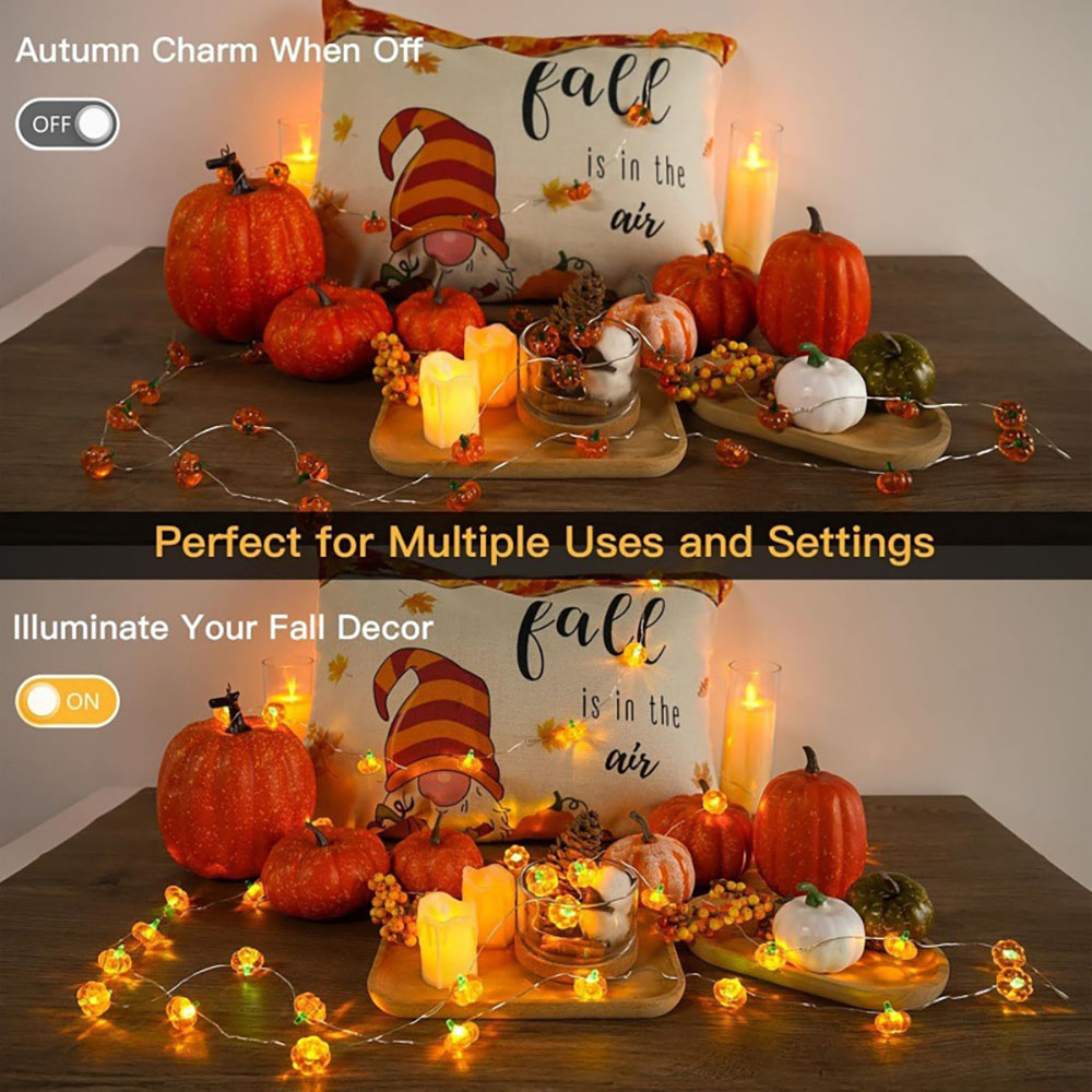 Halloween Pumpkin Light String - Home Decor Lighting Tricks ulasan dan harga