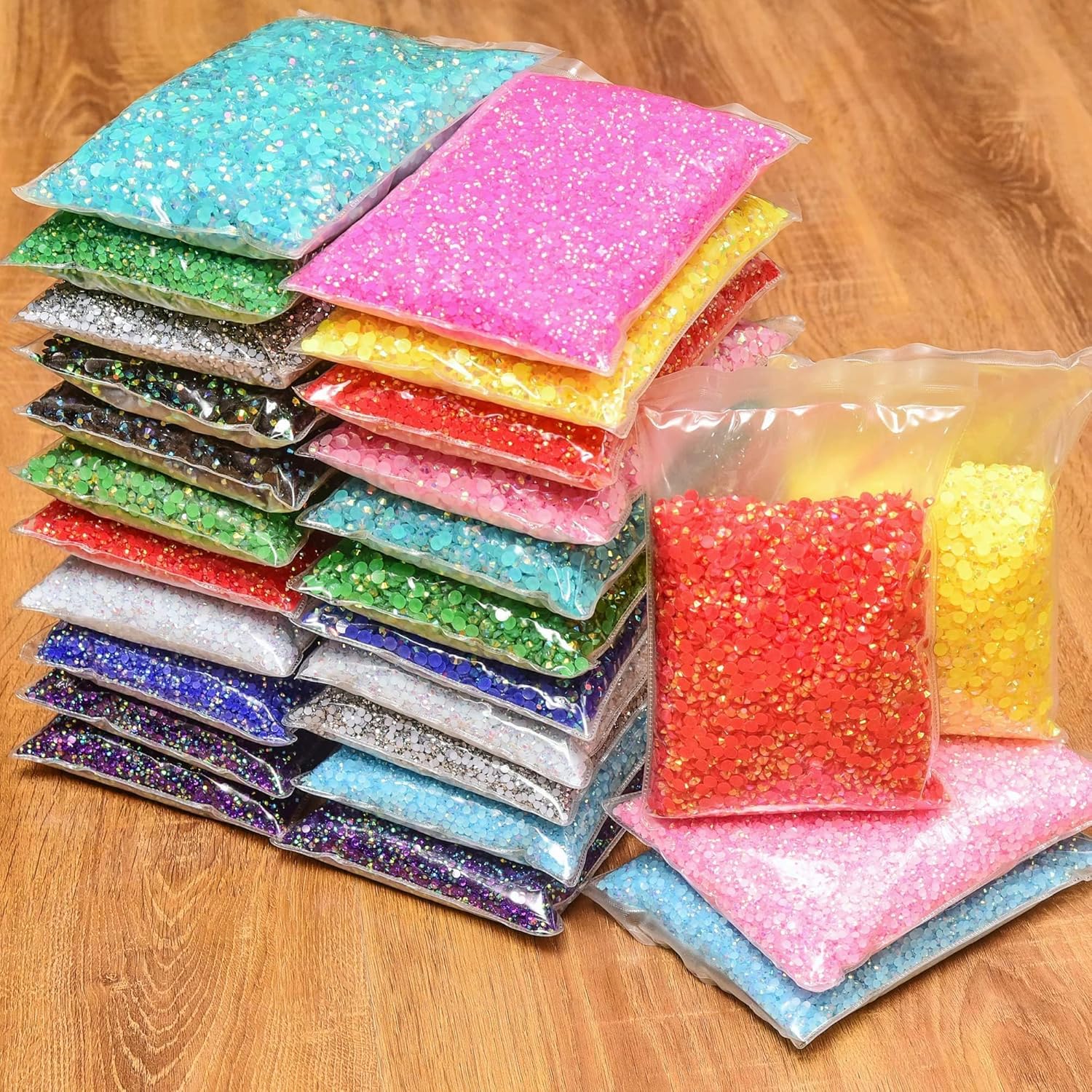 Light  Green Resin Rhinestones - Home Decor Lighting Wholesale ulasan dan harga