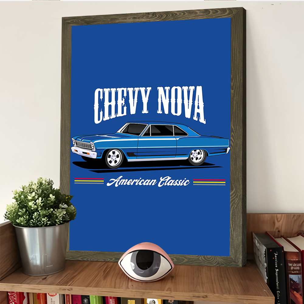 Chevy Nova Classic Cars Printi - Nova Decor & Lighting Juletrelys ulasan dan harga