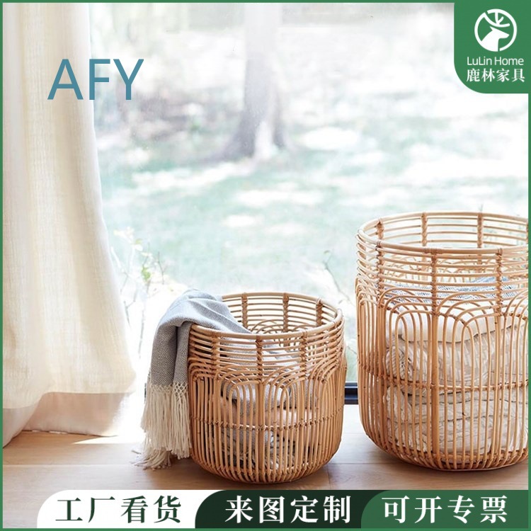 Japanese Style Wicker Laundry  - Muji Home Storage ulasan dan harga