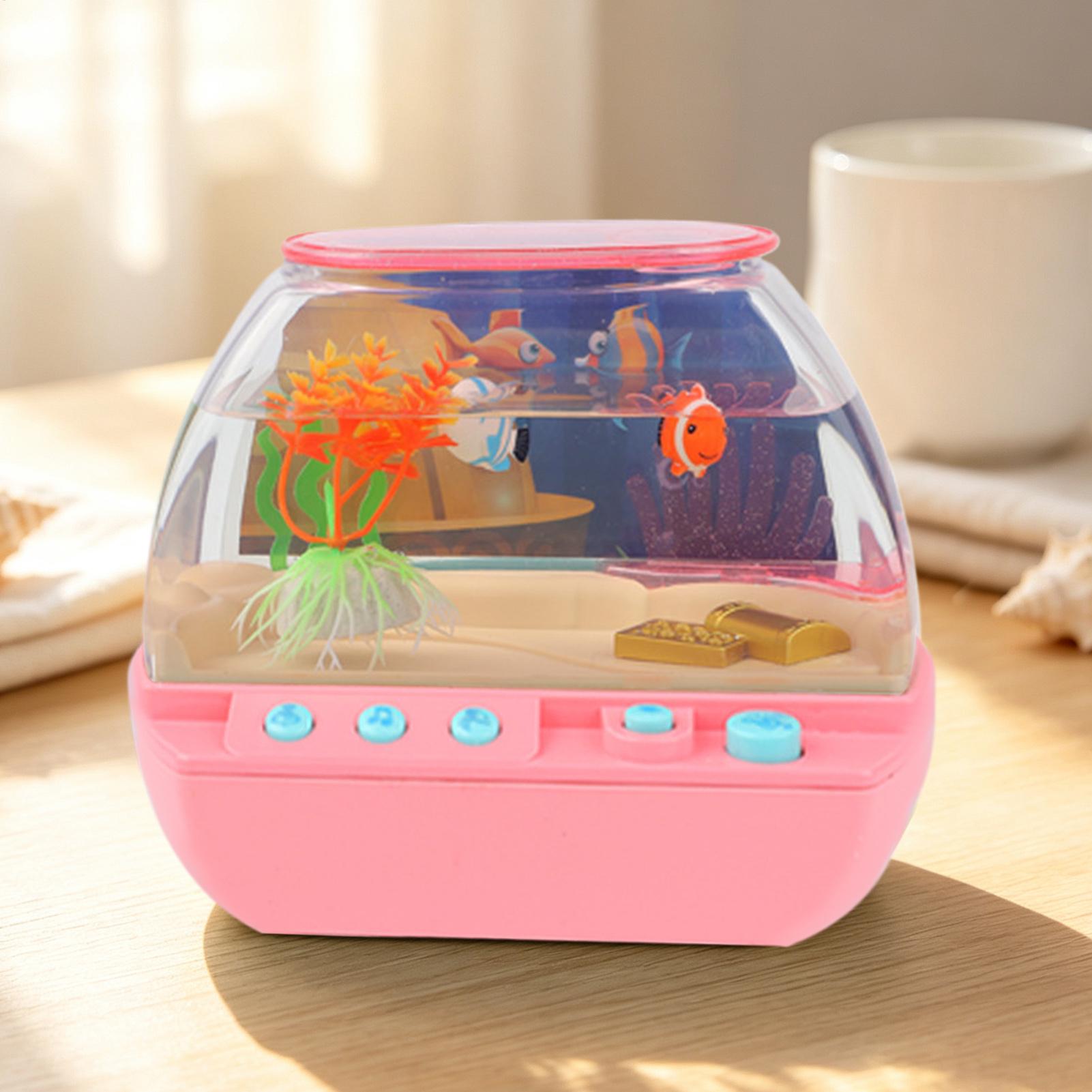 Toy Fish Tank Home Decoration  - Lightings Decoration ulasan dan harga