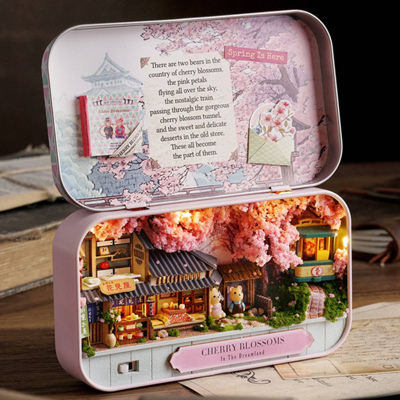 Box Theater Model Gift Idea DI - Lighting Decoration Ideas For Home ulasan dan harga