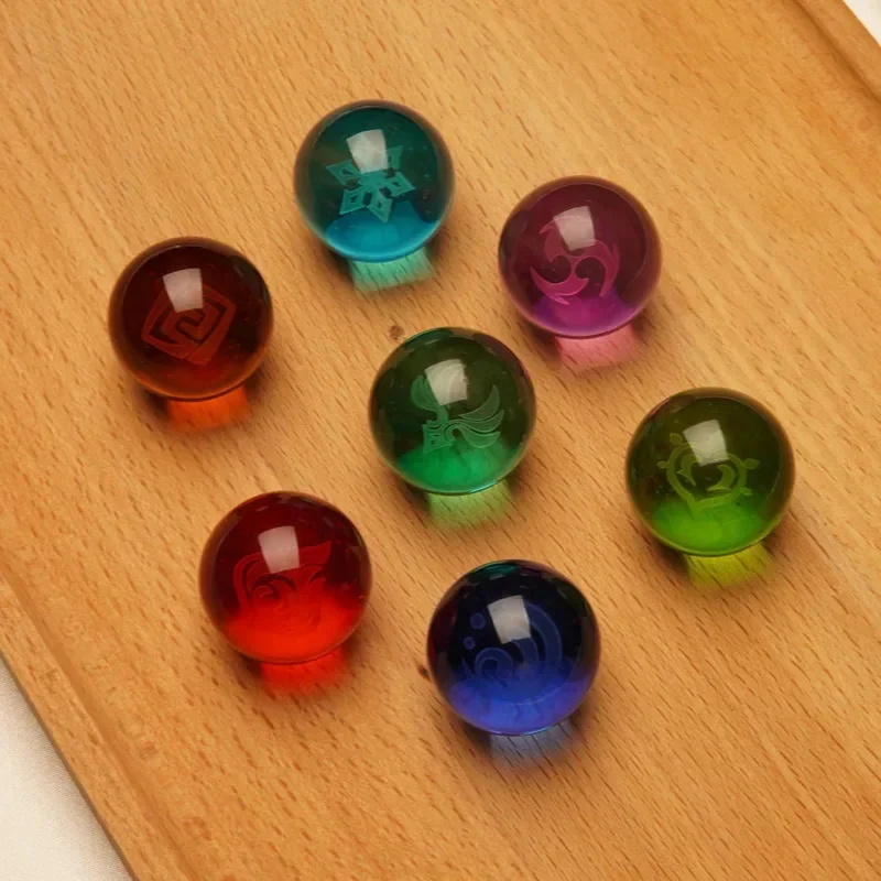 Game Genshin Impact Crystal Ba - Elements Lighting Decor ulasan dan harga