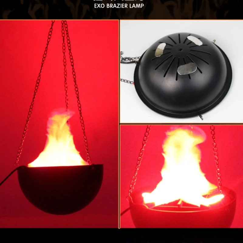 3D Fake Flame Lamp Simulation  - Lighting Decor House ulasan dan harga