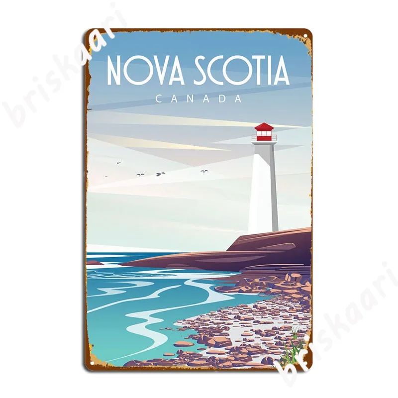Nova Scotia Metal Sign Designi - Nova Decor & Lighting Juletrelys ulasan dan harga