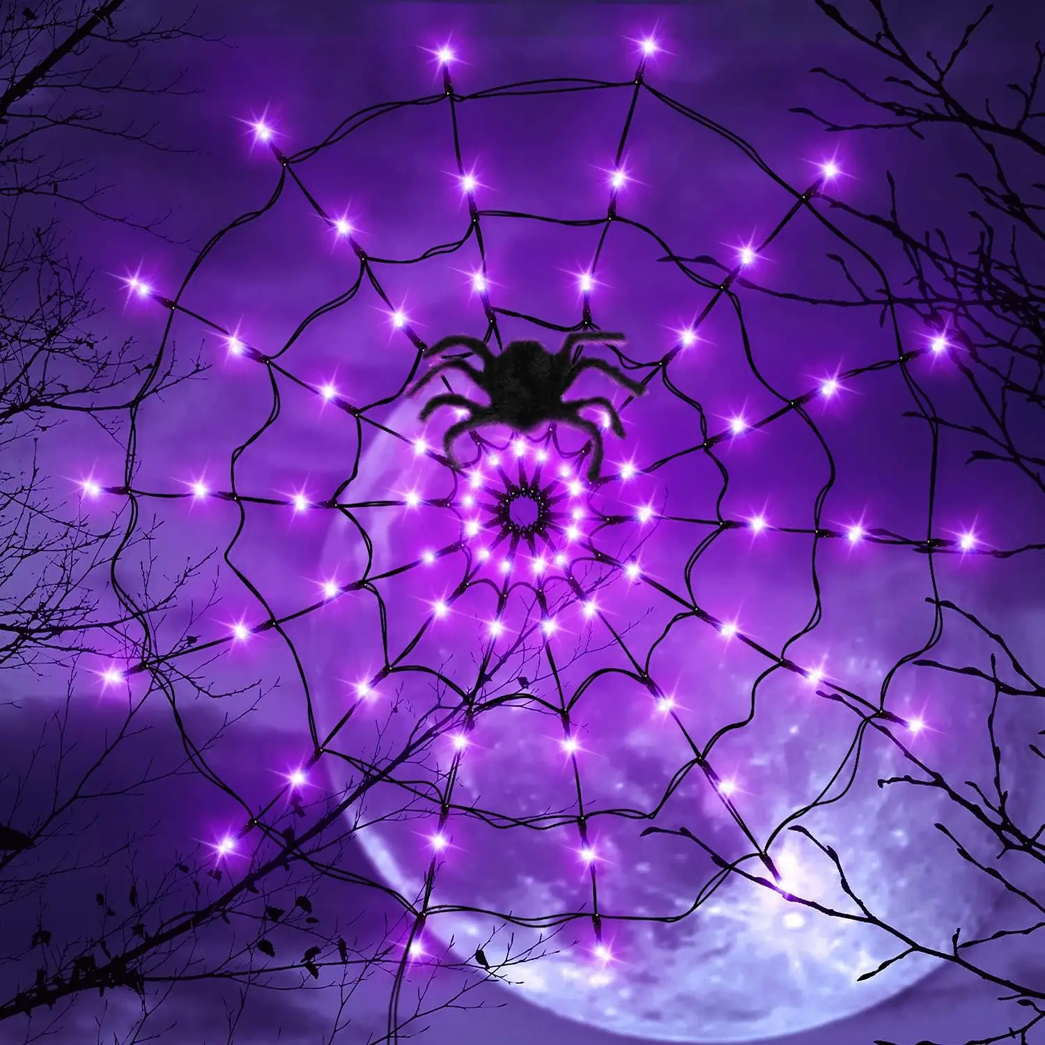 Halloween LED String Light Spi - Lighting Decor House ulasan dan harga