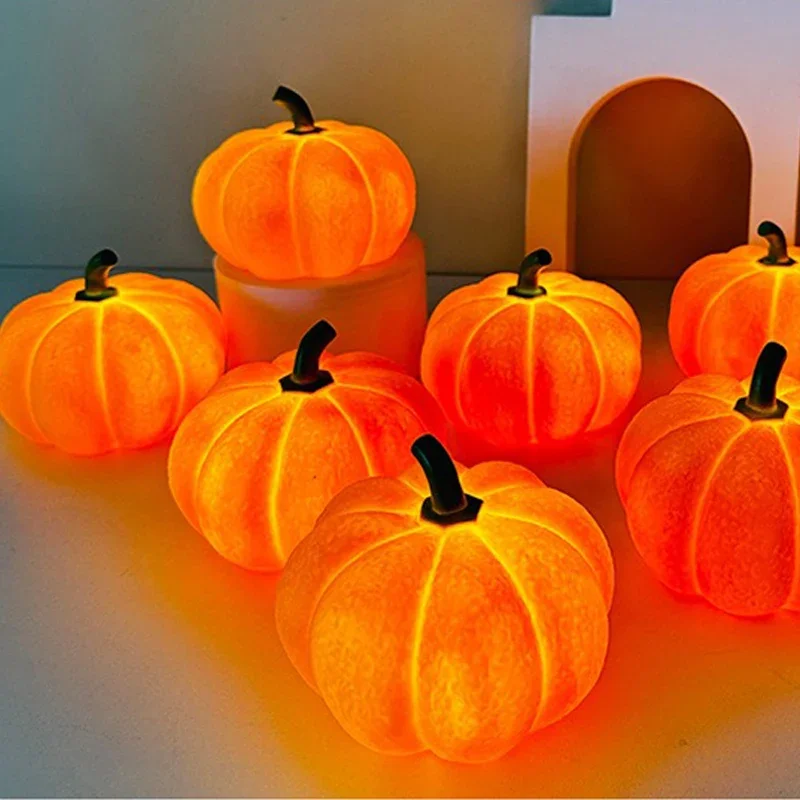 Halloween Pumpkin LED Night Li - Home Decor Lighting Tricks ulasan dan harga