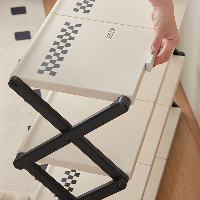 Japanese MUJIE Foldable Shoe R - Muji Home Storage ulasan dan harga