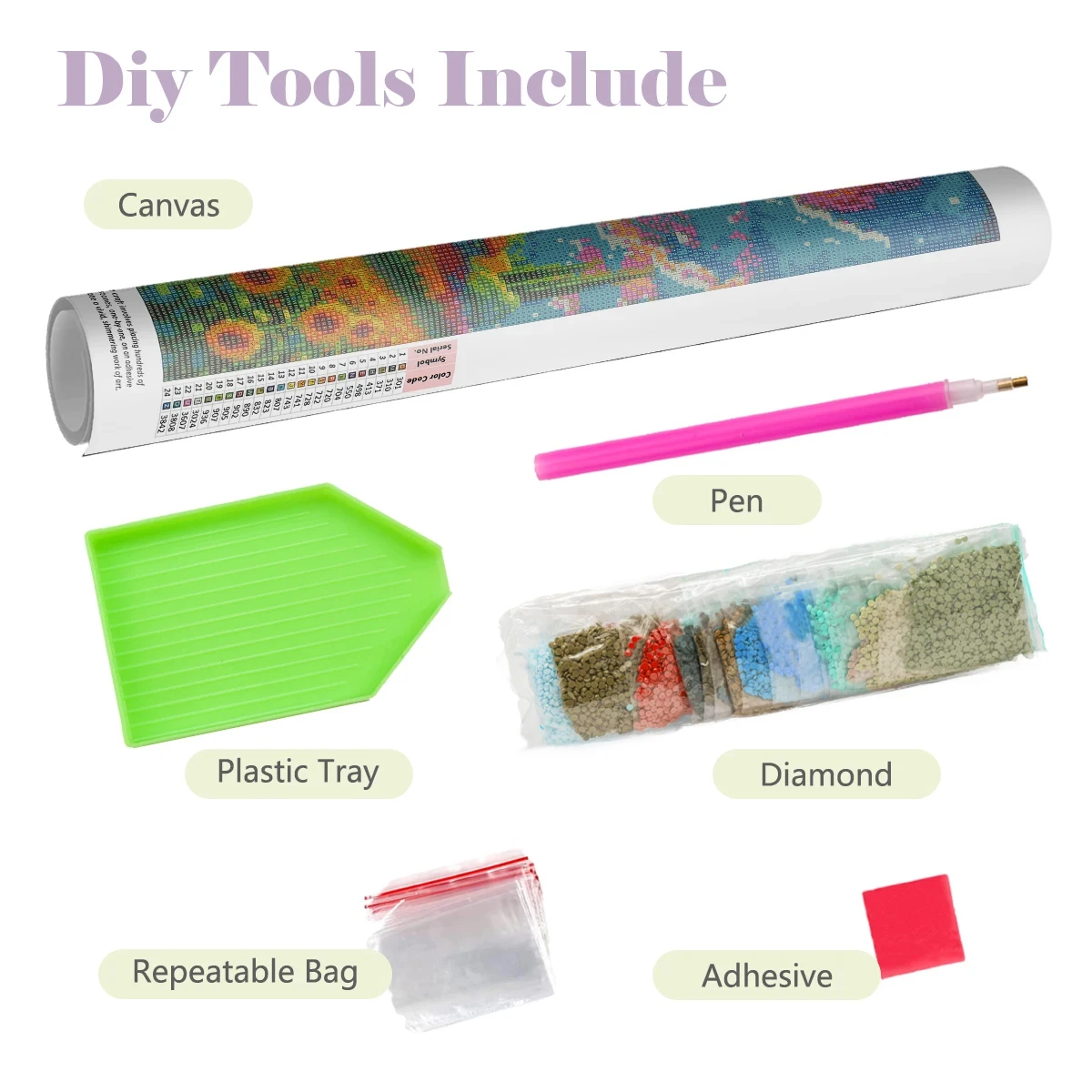 DIY Diamond Painting 2026 Nova - Nova Decor & Lighting Juletrelys ulasan dan harga