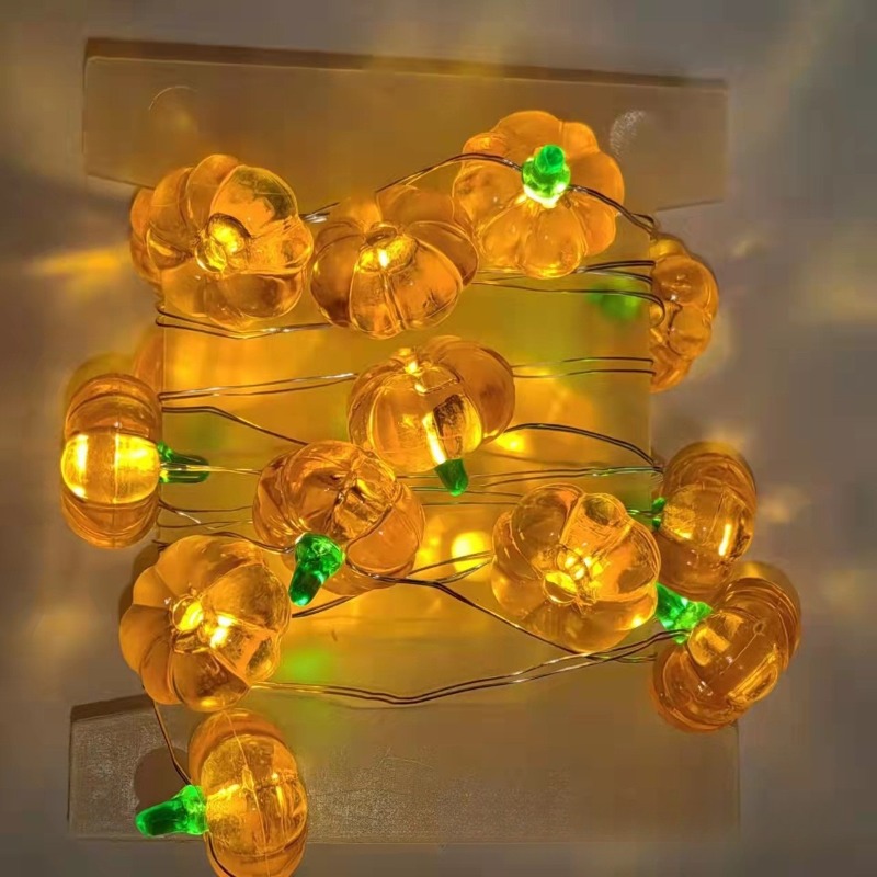 Halloween Pumpkin Light String - Home Decor Lighting Tricks ulasan dan harga