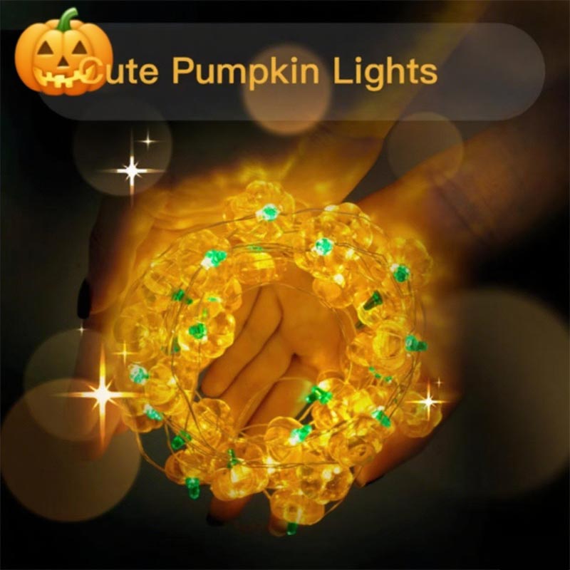 Halloween Pumpkin Light String - Home Decor Lighting Tricks ulasan dan harga
