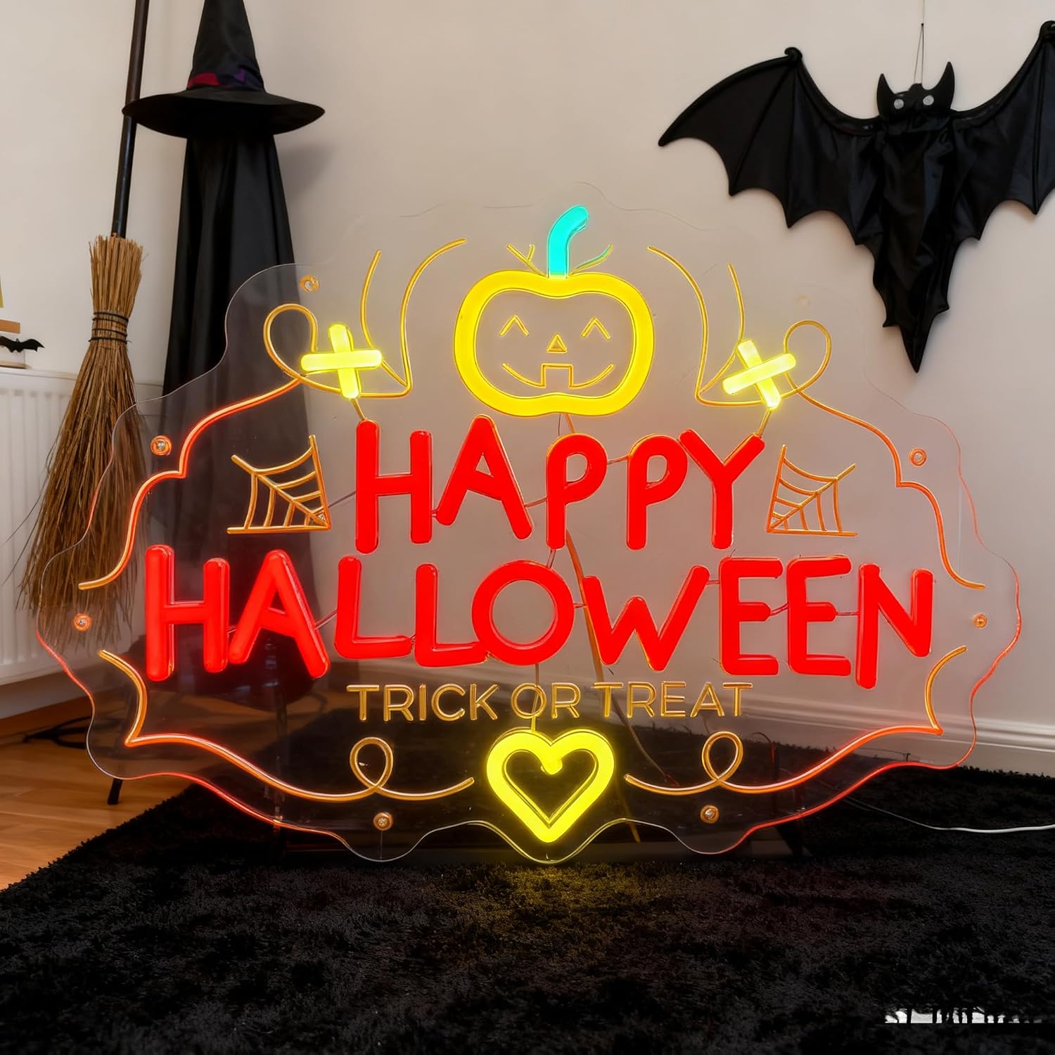 Happy Halloween Trick Or Treat - Home Decor Lighting Tricks ulasan dan harga
