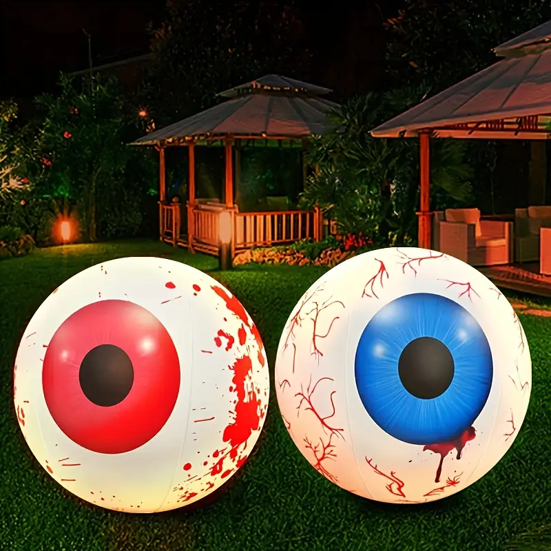Halloween Inflatable Eyeballs  - Lighting Decor House ulasan dan harga