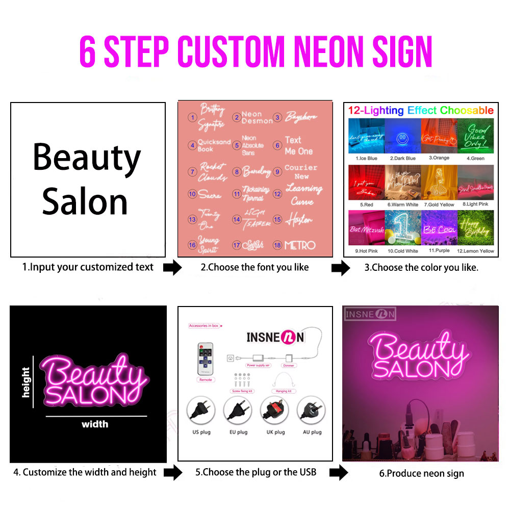 Custom Led Neon Signs LED Ligh - Lighting Decor Ideas ulasan dan harga