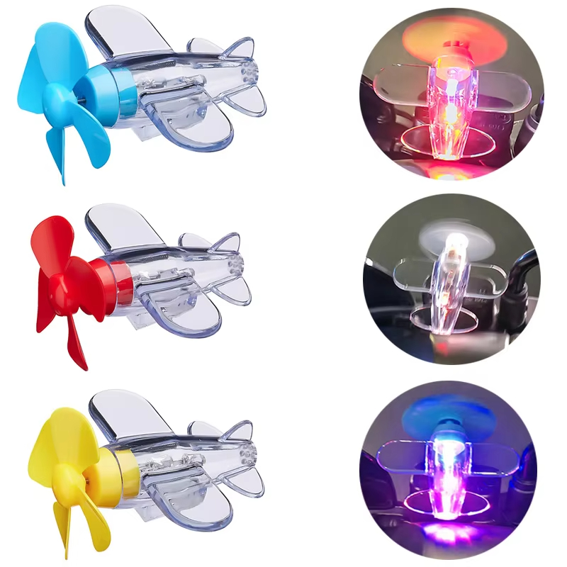 Wind Powered LED Airplane Orna - Lighting Decor Ideas ulasan dan harga