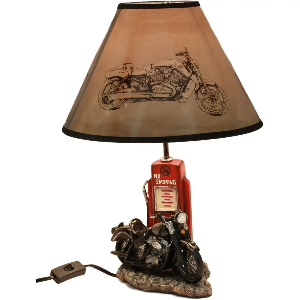Vintage Retro Black Motorcycle - Decor Lighting & Decor Fires ulasan dan harga