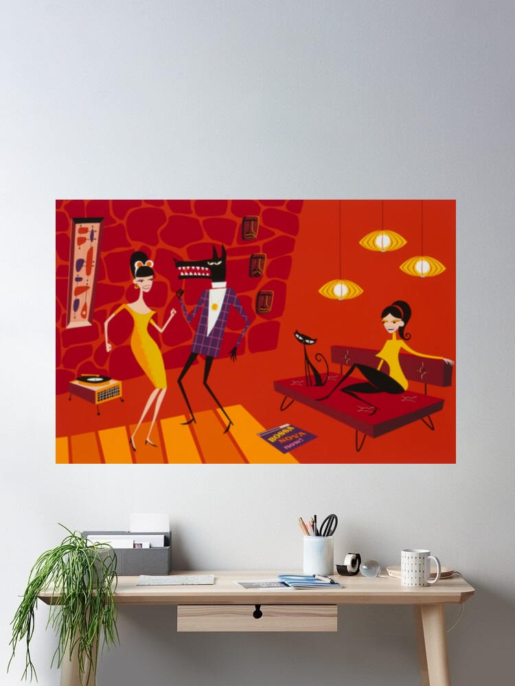 Josh Agle Bossa Nova Now Photo - Nova Decor & Lighting Juletrelys ulasan dan harga