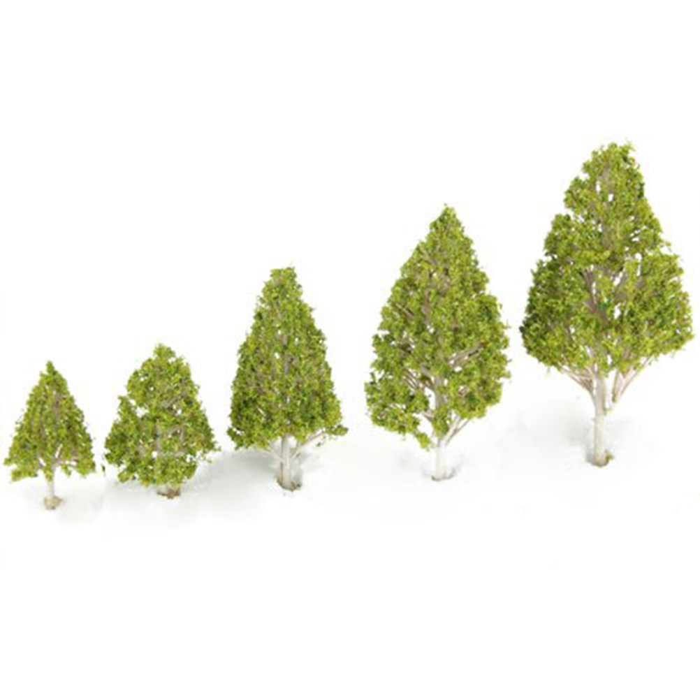 5Pcs Decor White Poplar Trees  - Lighting Decor House ulasan dan harga