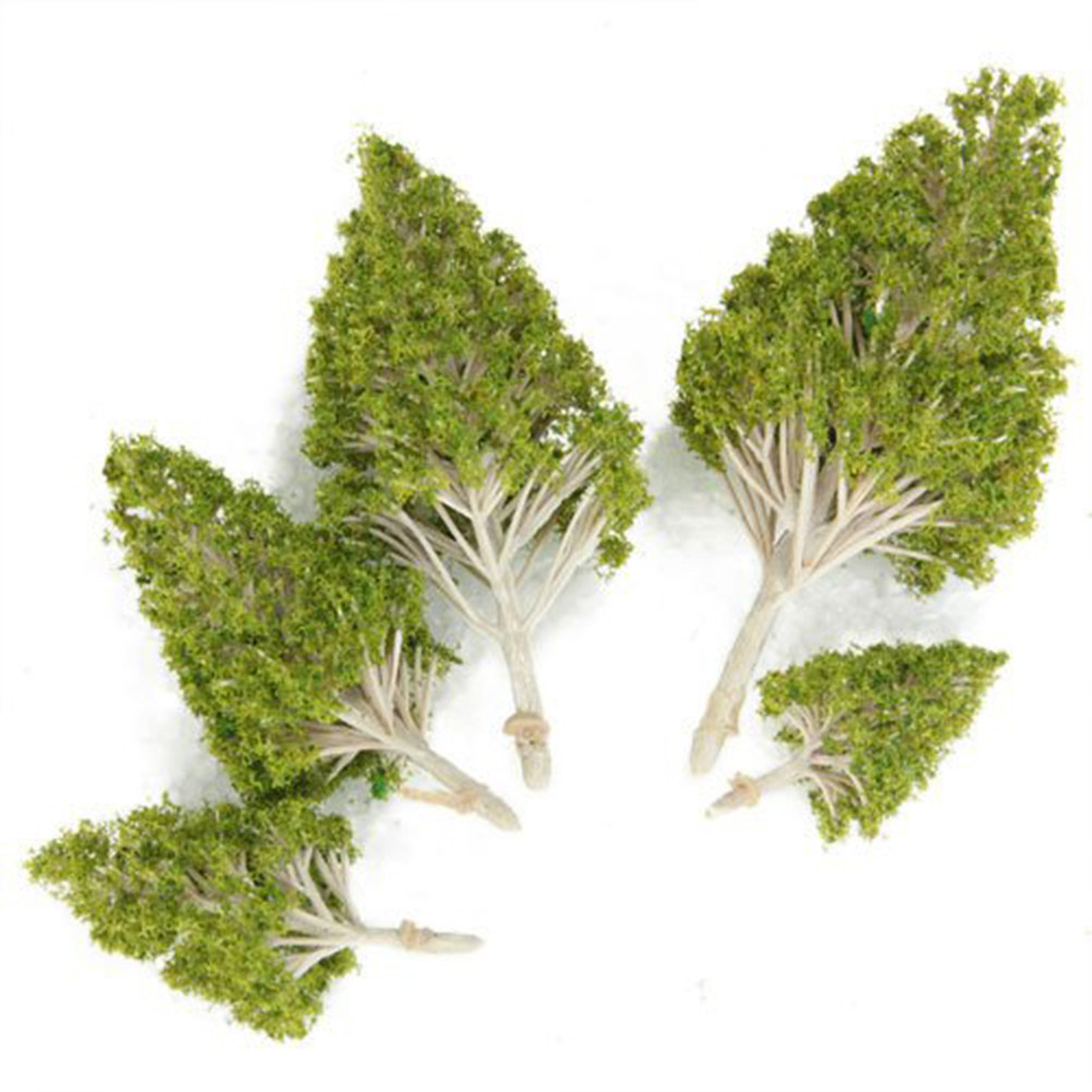 5Pcs Decor White Poplar Trees  - Lighting Decor House ulasan dan harga