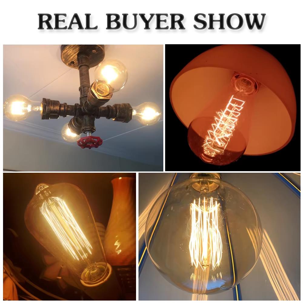 Retro Edison Light Bulb E27 40 - Lighting Decor Ideas ulasan dan harga